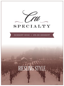 Reisling Style Dessert Wine